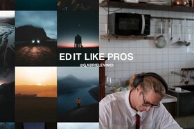 COLOR GRADE Landscapes in Lightroom Like a PRO // MOODY Cinemat